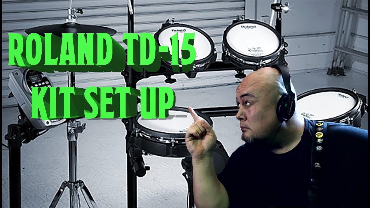 Roland TD - 15 Kit Setup For PARAPLEGIC Drummer @MikeFewMusic