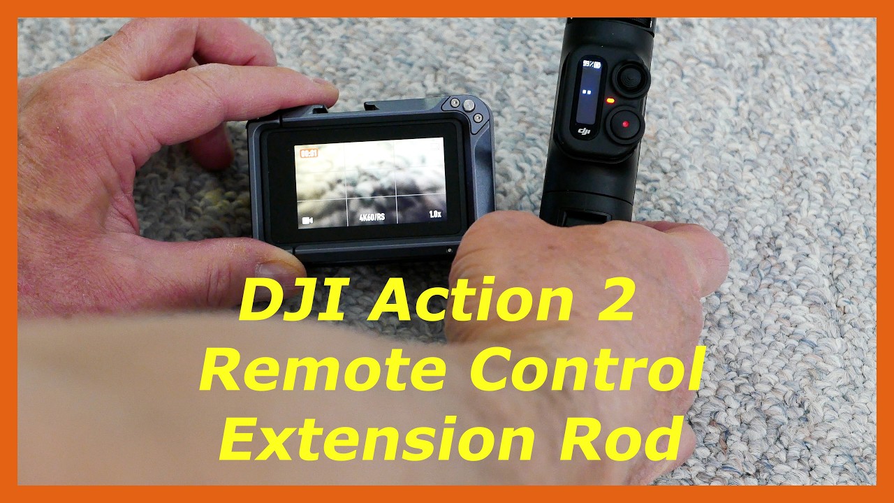 Super Camera Controller! DJI Action 2 & 3 Remote Control Test 😊📸🎛️🛜 #dji