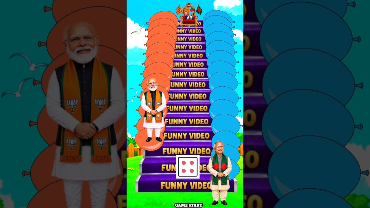 Yunus 🇵🇰 vs Modi 🇮🇳 Who is best PM? 2027 Challenge #shorts #trending