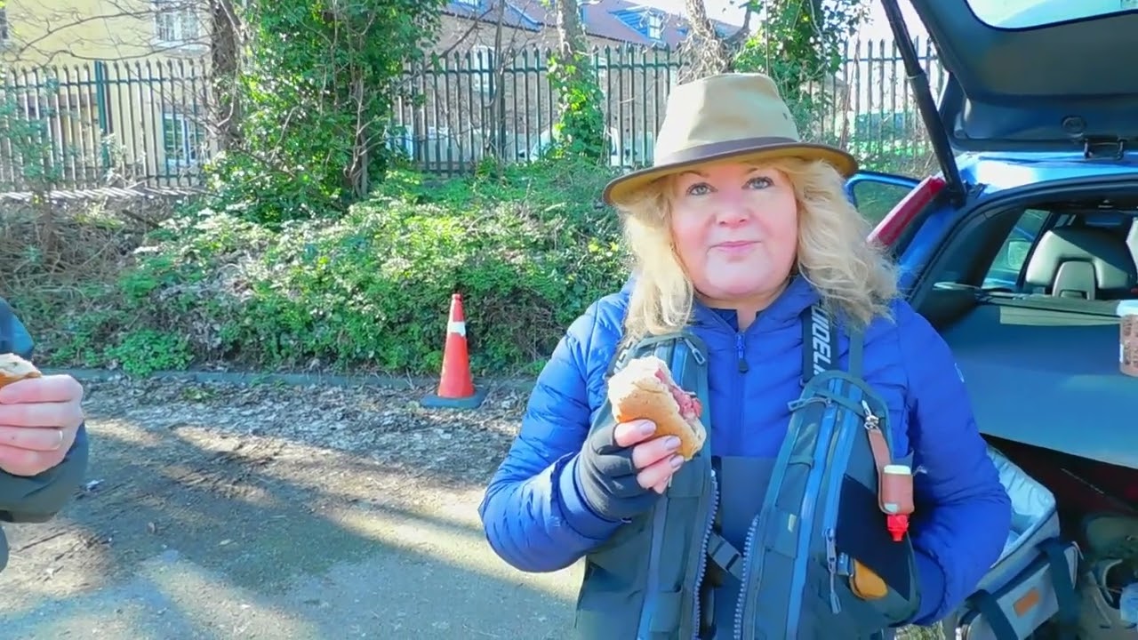 Yorkshireladyflyfishing attempting to Euro Nymph her way to a new river returns Pb..did she do it ?