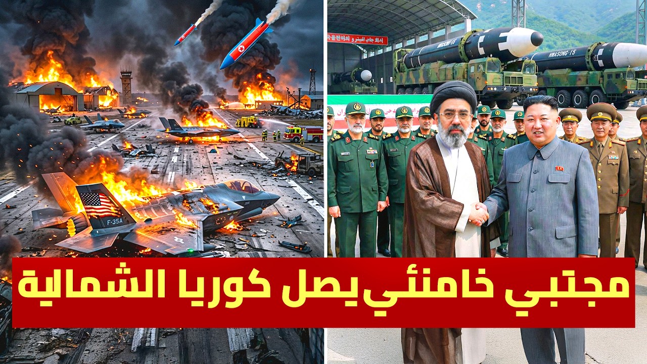 قيادة ايرانية تصل كوريا الشمالية لصفقة نووية .. وترامب يهدد بتكرار سيناريو هيروشيما في طهران.