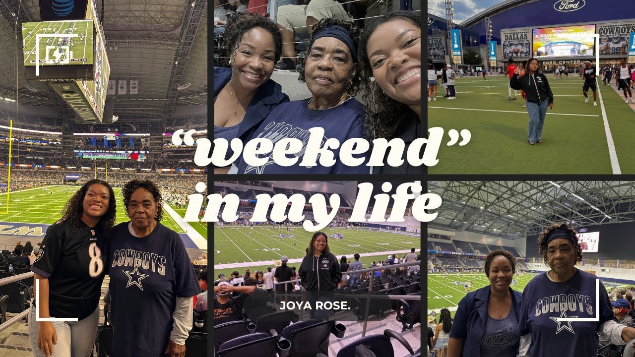 cowboys [Ravens!] game & practice | 