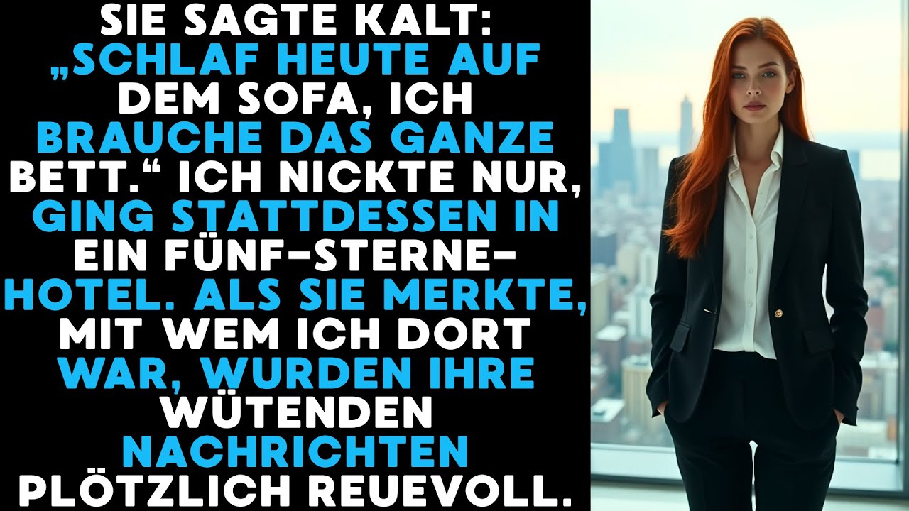 Ehefrau Sprach Kalt: „Du Bist Erwachsen, Koch Dir Selbst. Ich Bin Kein Dienstmädchen.“