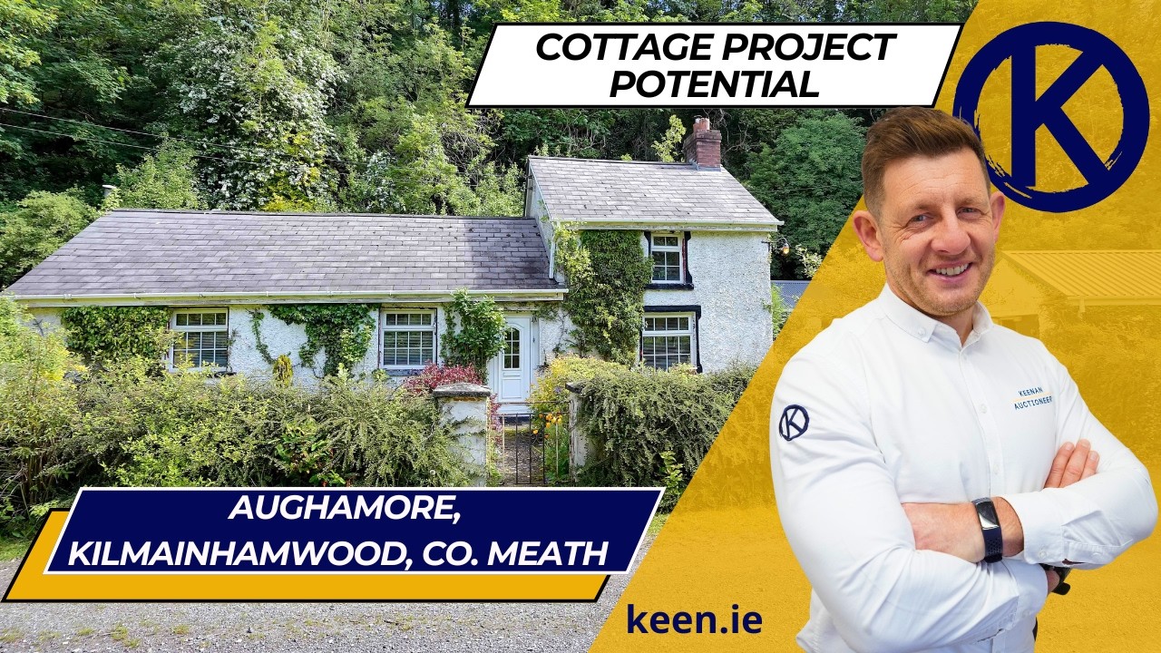 A Countryside Cottage With Atmosphere & Potential |  Aughamore, Kilmainhamwood, Co. Meath,