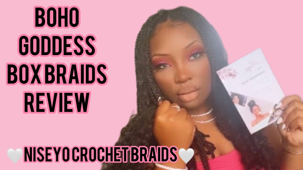 Boho Goddess Crochet Braids  | Niseyo hair by Osuntress