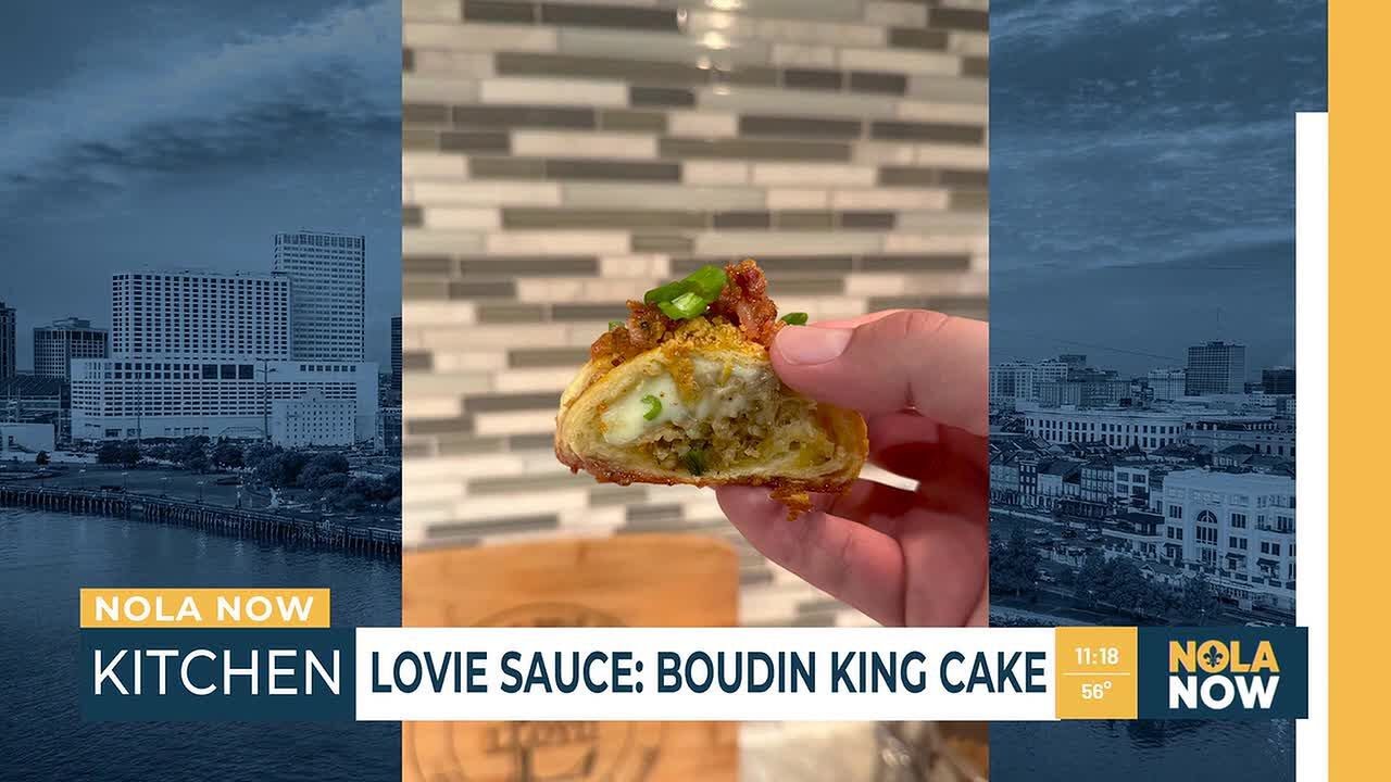 Lovie Sauce: Homemade Boudin King Cake