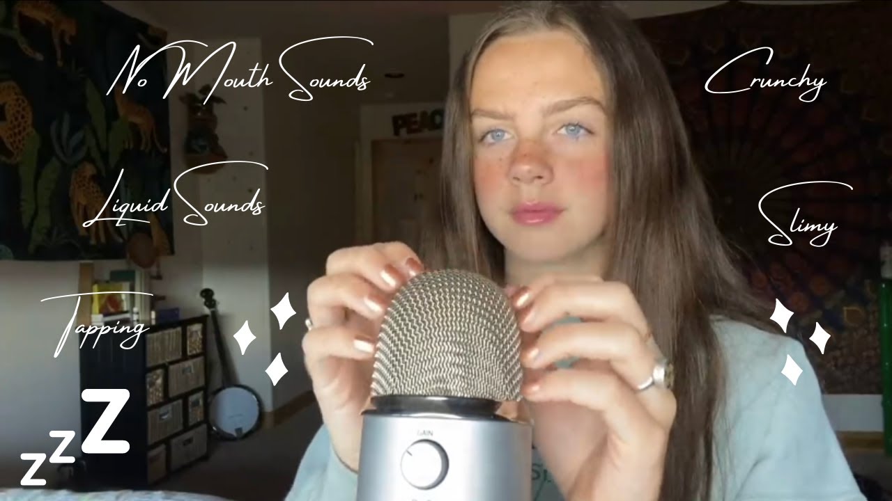 Gracie K ASMR 1 Hour No Mouth Sounds Part 2 Compilation | Mic Scratching, Poking, Crunchy, Tapping