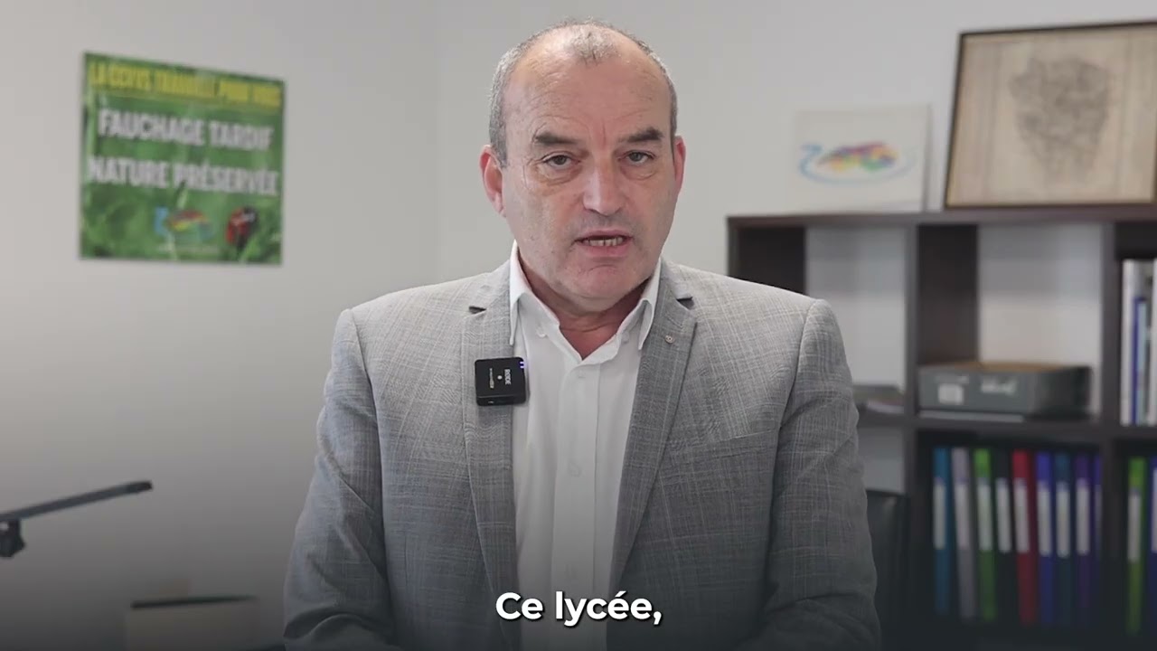 Jean-François Renard nous parle du futur nouveau lycée de Magny-en-Vexin