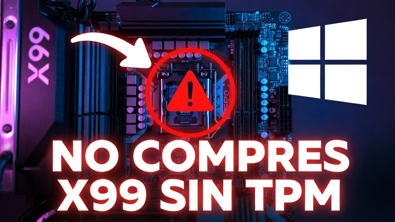 No compres Placas X99 sin TPM