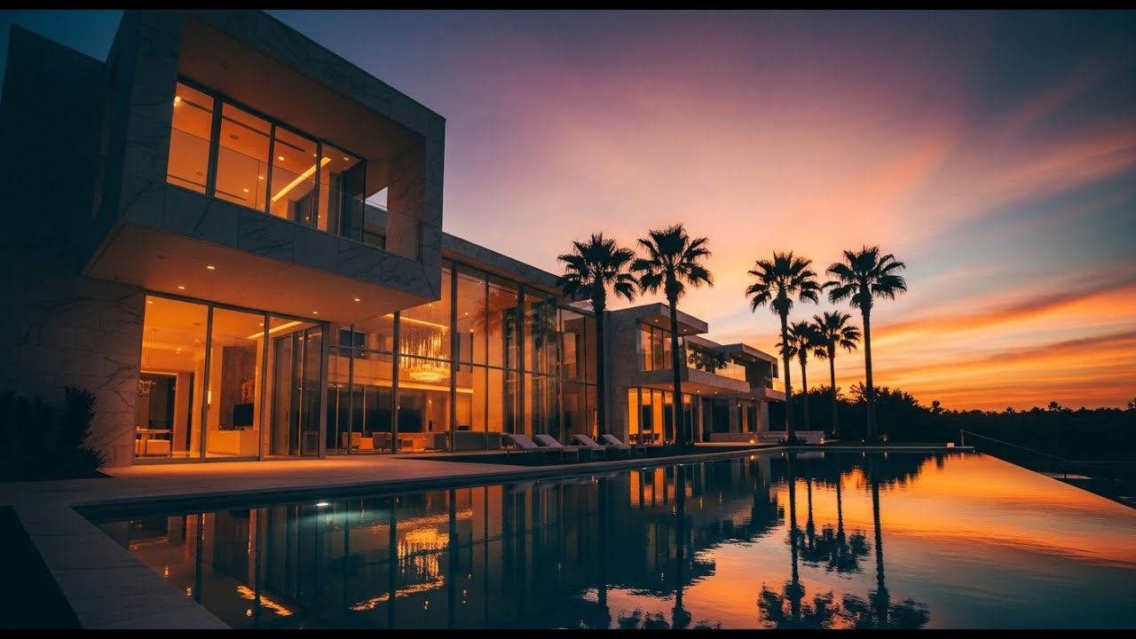 Inside a $50M Modern Mega Mansion | Luxury Home Tour