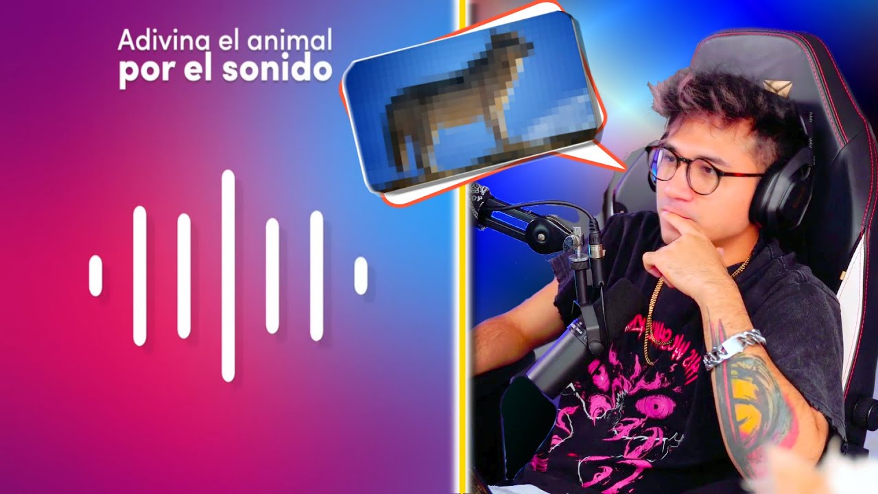 ZEIN REACCIONA A ADIVINA EL ANIMAL POR SU SONIDO PLAY QUIZ