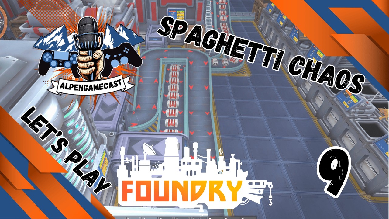 Spagghetti Förderbänder in a Nutshell! | Let's Play Together Foundry | 9