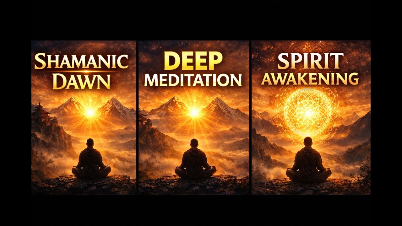 Sacred Dawn Over the Mountains | Shamanic Meditation & Psybient Journey