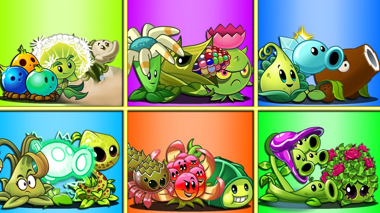 Random 6 Team Plants Battlez - Which Team Will Win? - PvZ 2 Teams Plant