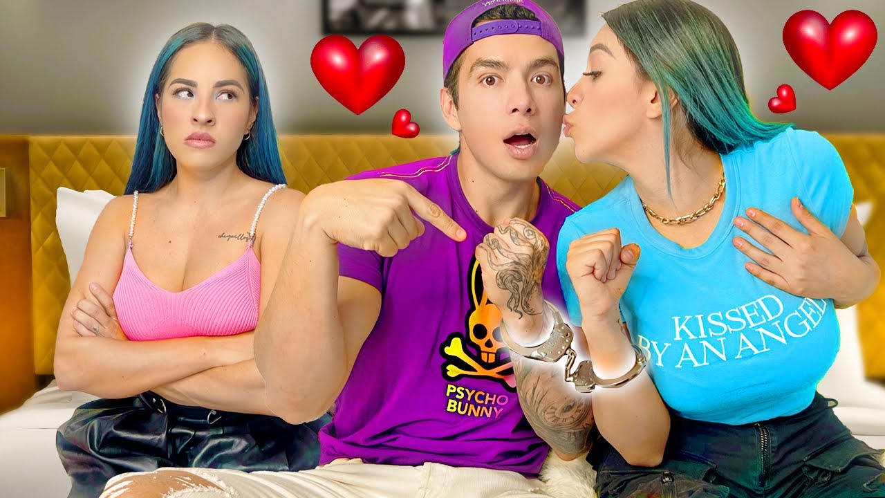 24 HORAS ESPOSADO A KAREN 🔗😰 Karla se enojo demasiado por lo que hicimos | Karla Bustillos