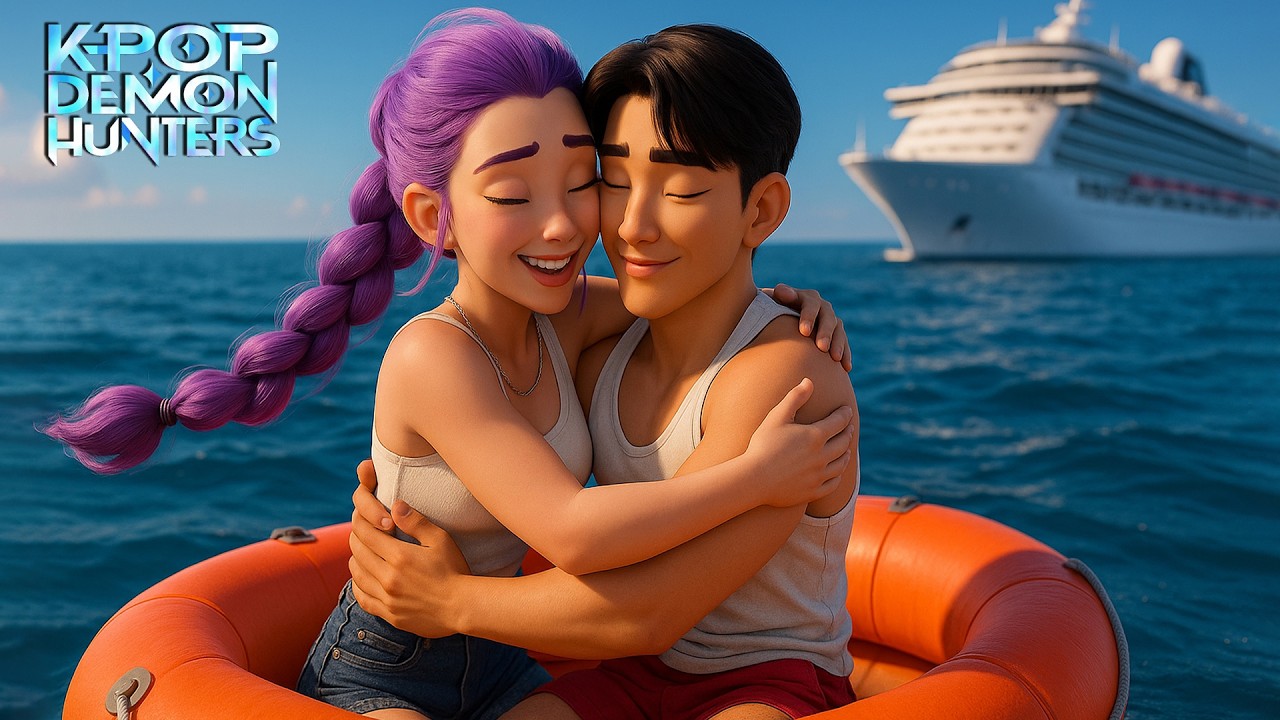 Cruise Trip Kpop Demon Hunters Song | Animated Music Video | Croco Beat