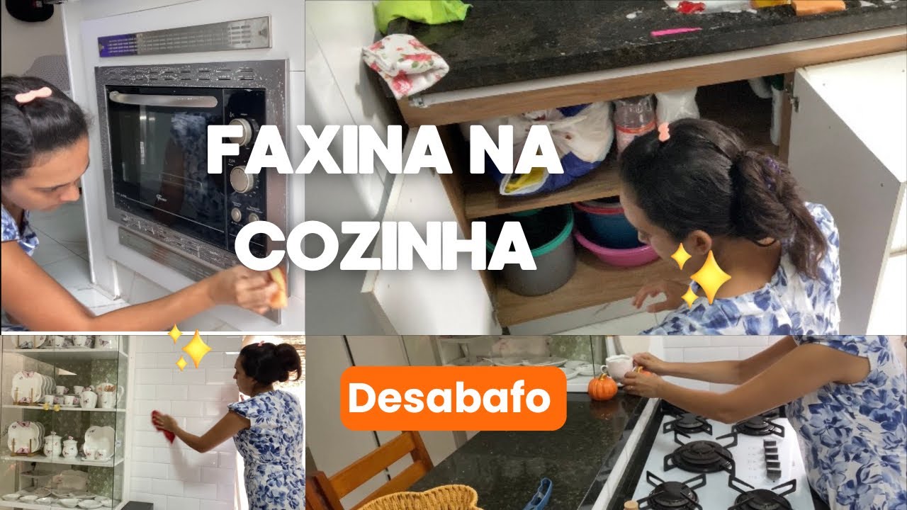 Faxina na cozinha| desabafo 