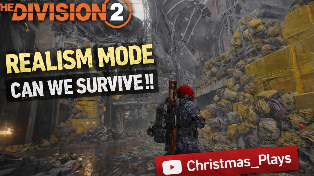 Tom Clancy's Division 2 l Realism Mode Walkthrough Part #ep1 Theo Paenell | 🔴 Live | [PS5] [1080P60]