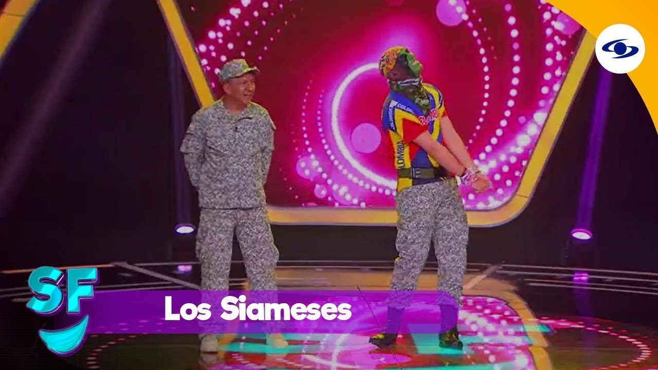 Los Siameses: Micolta le presenta su novia y una amiga al Teniente Rincón