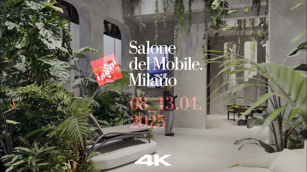 Salone del Mobile Milano 2025 4K #3 ITALY 🇮🇹 || #salonedelmobile2025 #design #designweek