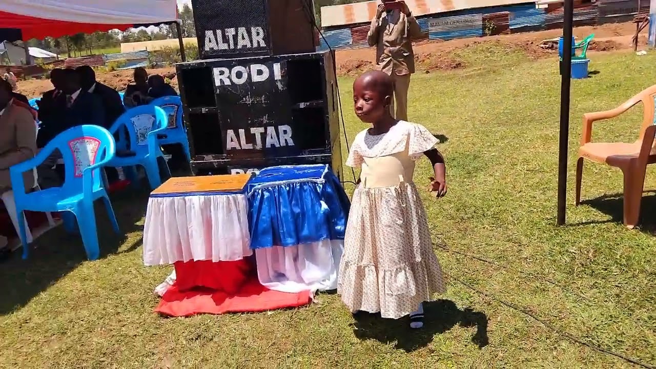 BABY GLORIA ACHIENG THE FORMER CRIPPLE NOW VERY STABLE