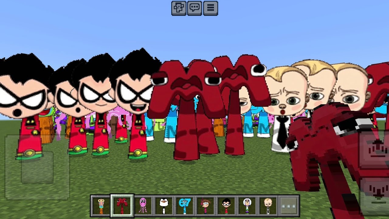 Sprunki​ OC​ Cartoon​ Cat​ added in Minecraft​ PE​#roblox#gaming #funny#memes #minecraft#games