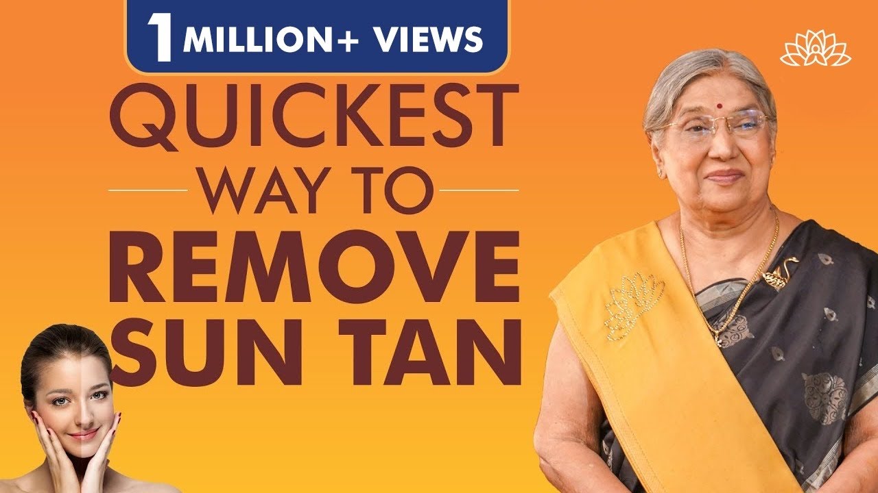 Natural Remedies to Remove Sun Tan | Get Rid of Sun Tan & Keep Skin Glowing | Dr. Hansaji
