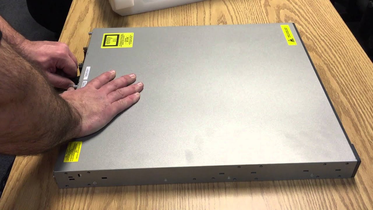 Cisco ME 3600X Unboxing