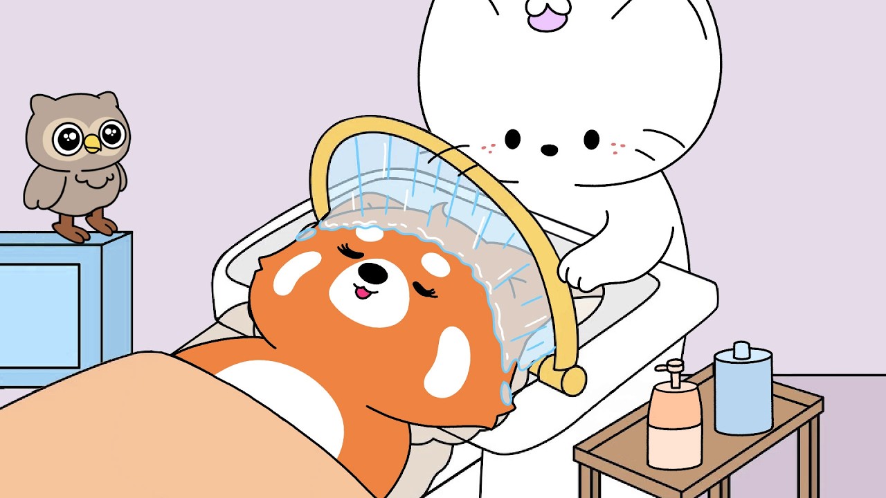 Mizu's Haircut and Relaxing Head Spa  | ASMR Animation | Life in Shirakawa