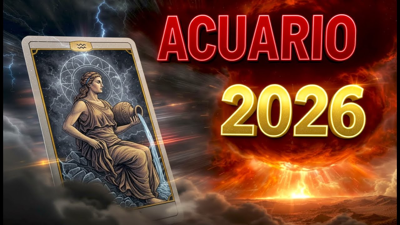 URGENTE: ACUARIO 2026 | Mensajes de los Astros que NO Puedes Ignorar