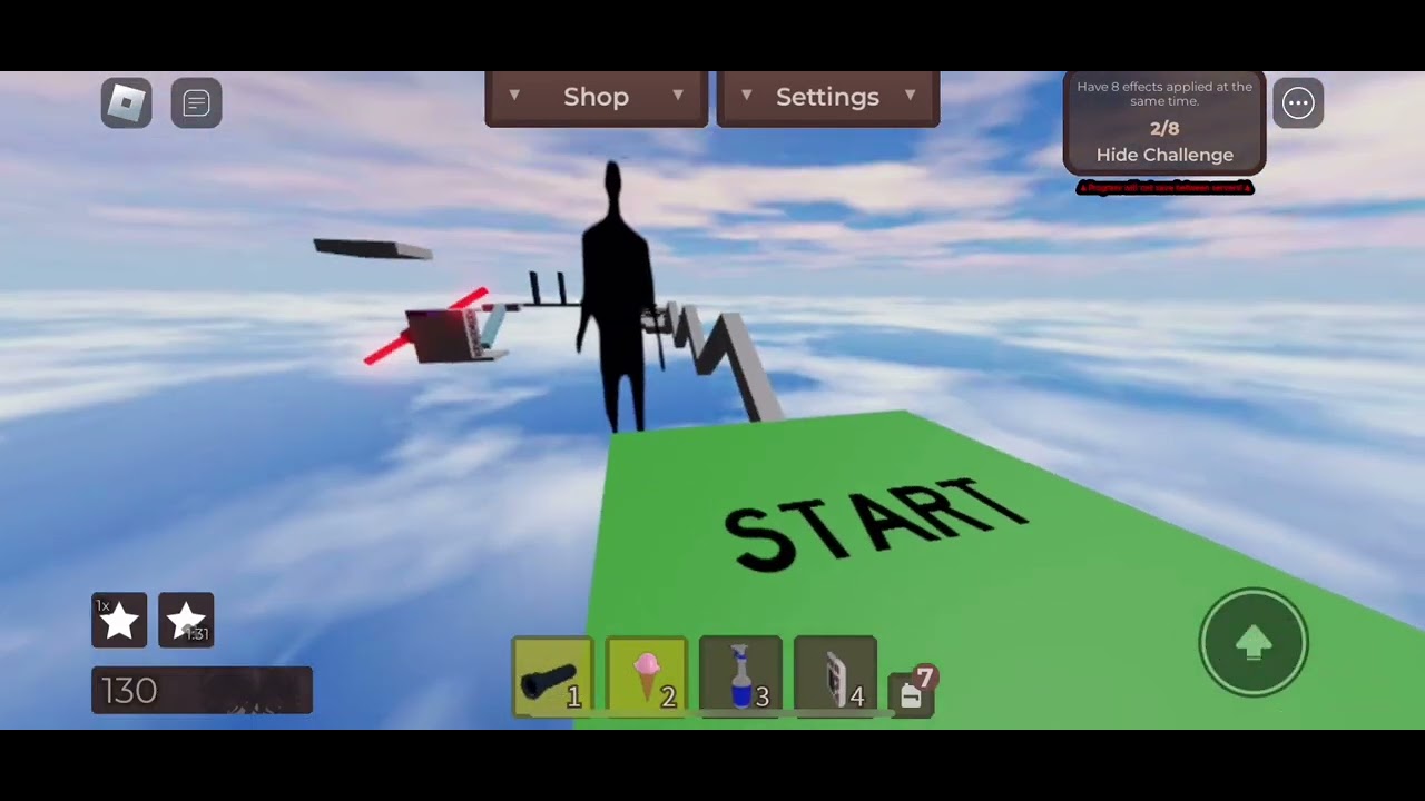 Surviving the follower for the first time in Regretevator!