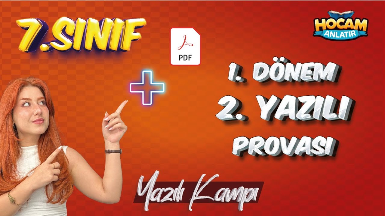 7. Sınıf Türkçe | 1. Dönem 2. Yazılı Provası #türkçeyazılı