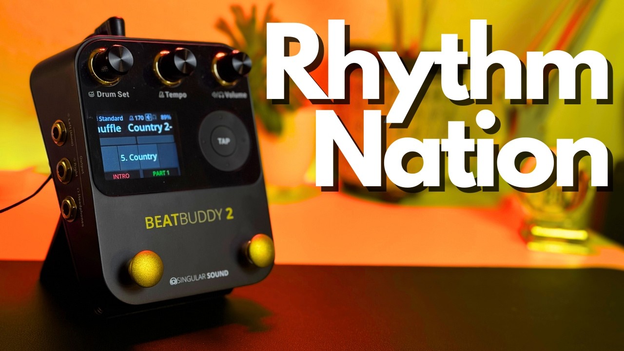 Singular Sound's BeatBuddy 2! A Drum Machine Pedal like Nothing Else I've Experienced!