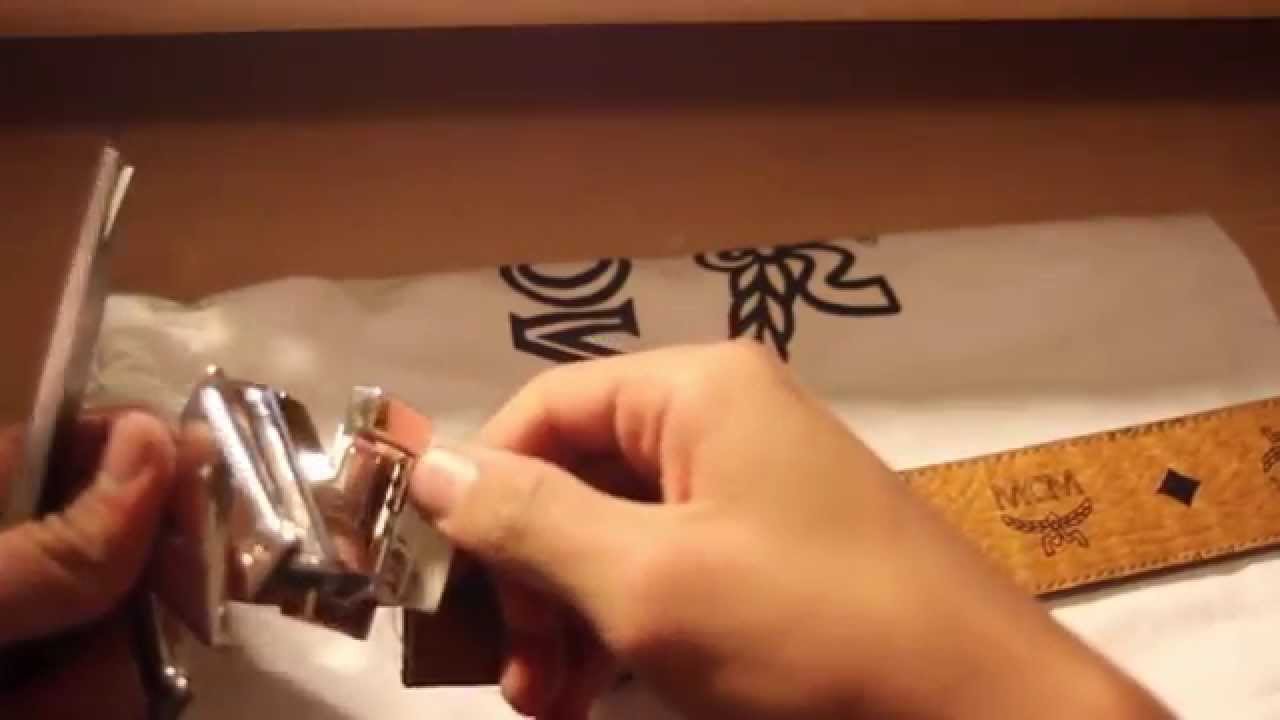 Как отрегулировать ремень MCM