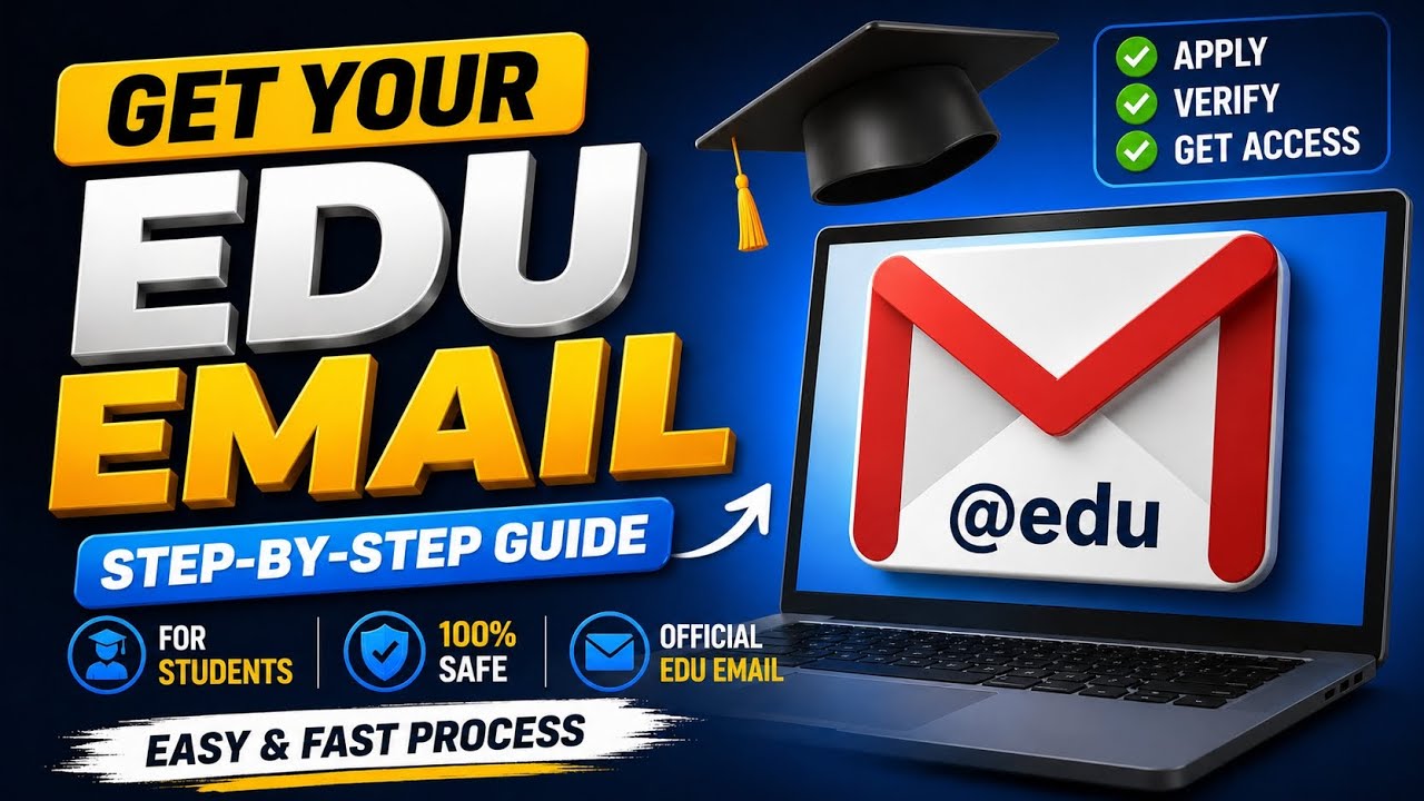 How to Get EDU Email (Student Email) | Step-by-Step Application Guide 2026