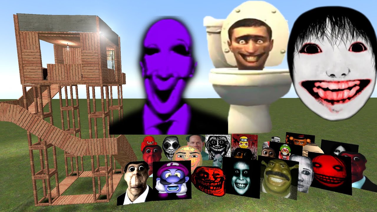 Full Nico Nextbots and Nextbots Vs Tower in the | Garry's Mod