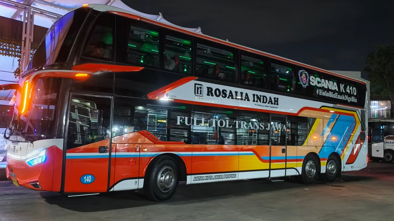 Rosalia indah ruteu trans Jawa ||HUNTING BUS TERMINAL TJ PRIOK