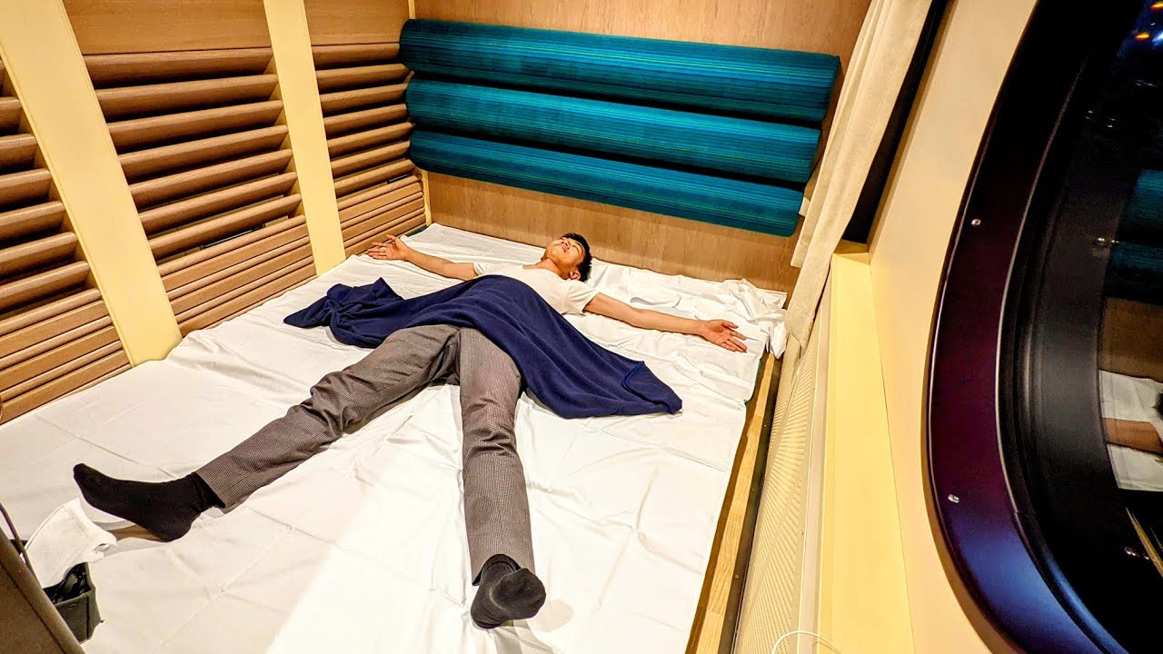 【広すぎる】大の字で寝られる夜行列車　ウエストエクスプレス銀河　京都→出雲市で乗車