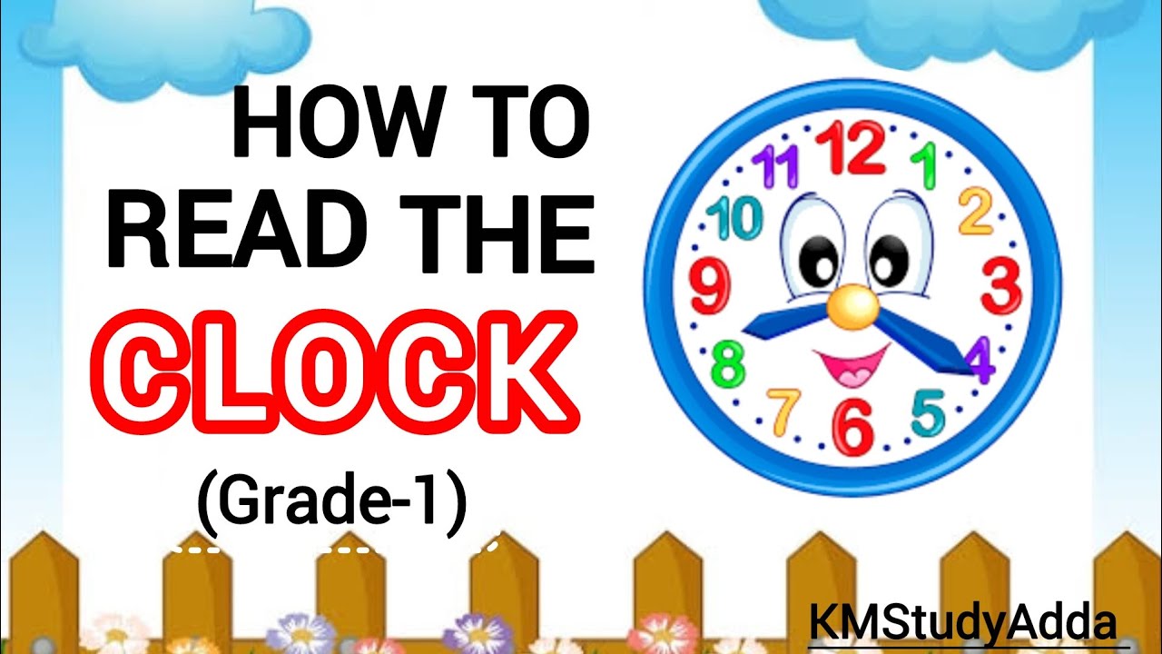 How to Read the Clock 🕒 | Telling Time for Kids | Grade-1 #time #maths #Grade1 #kidslearning 