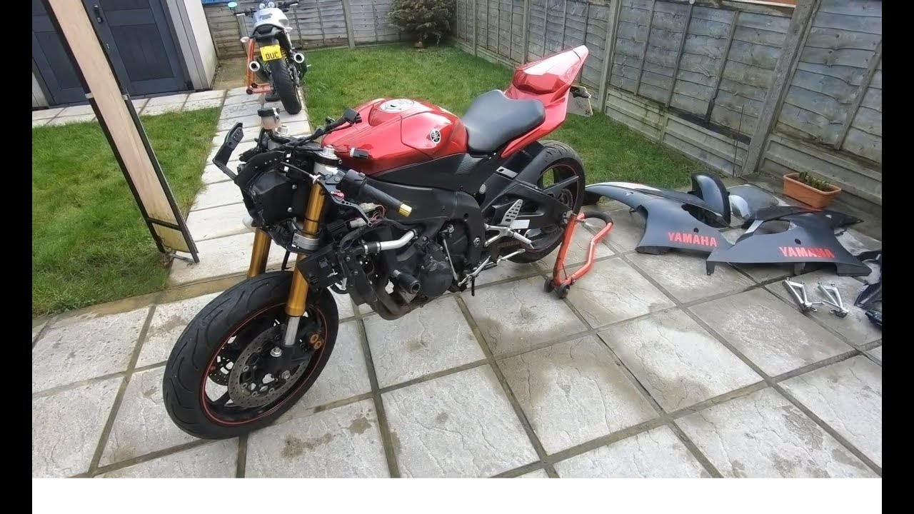 Yamaha R6 Rebuild Project Part 1