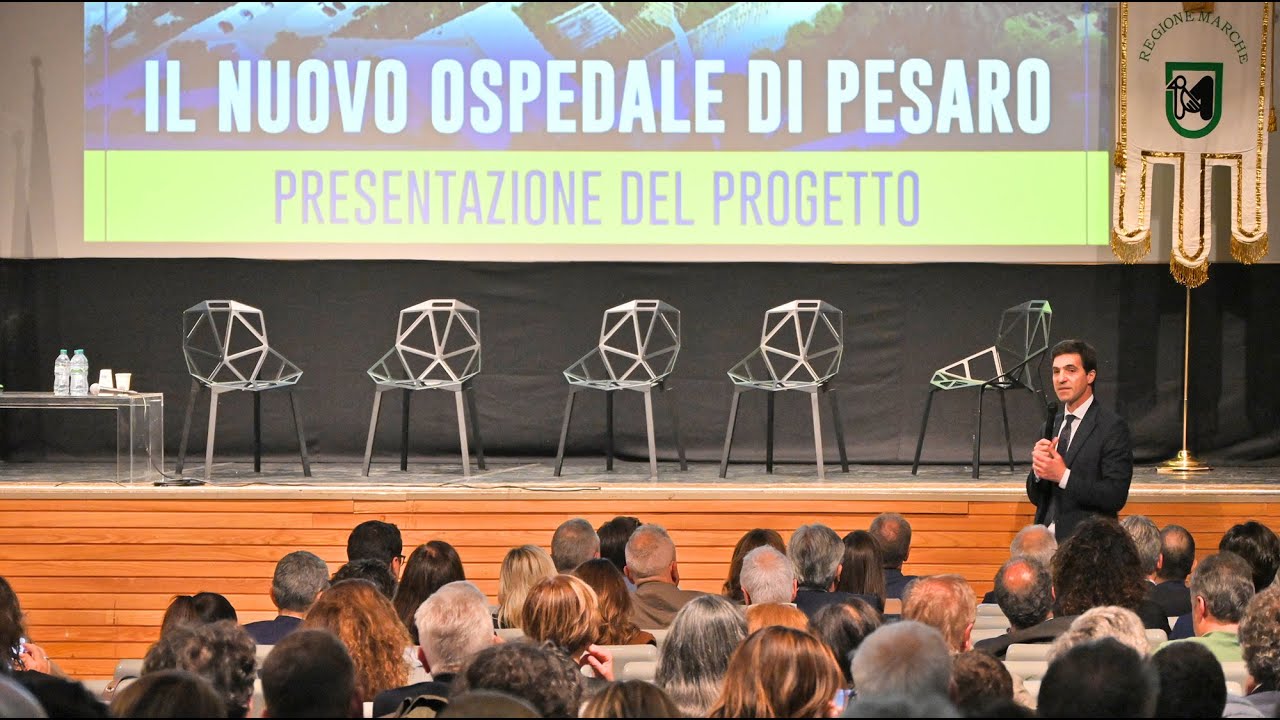 Presentato il progetto del nuovo ospedale di Pesaro