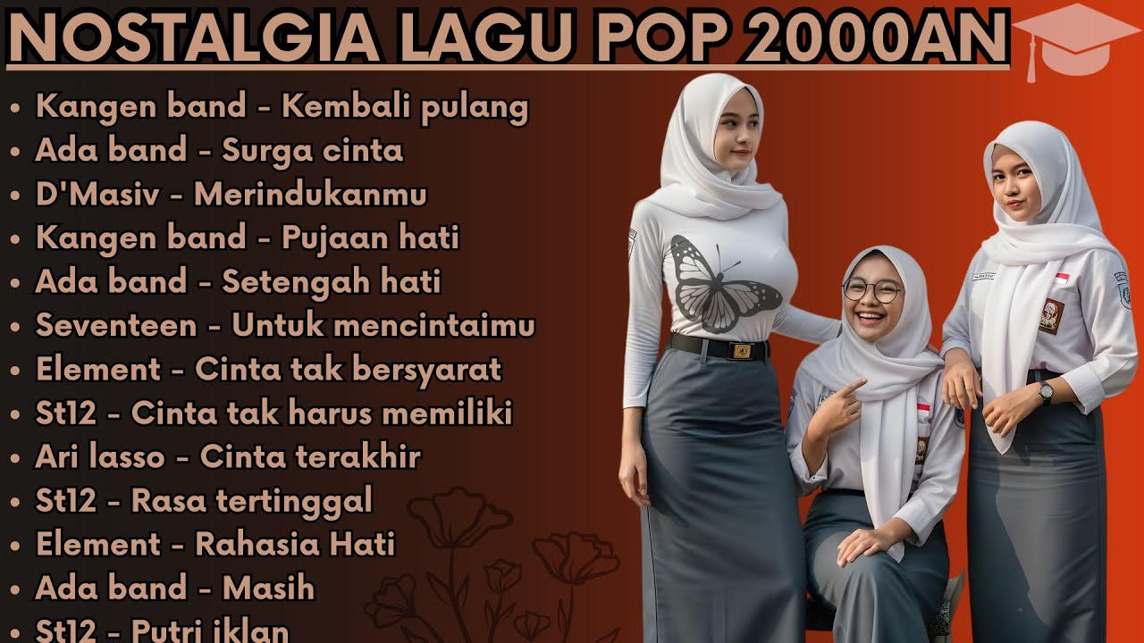 nostalgia band 2000an terpopuler || lagu 2000an terdasyat ||