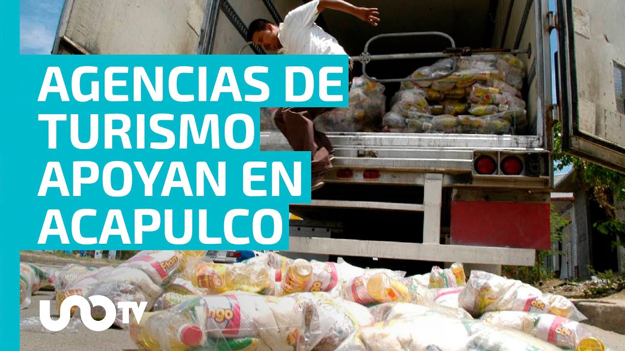 Organizadores de tours y excusiones llevan ayuda a Acapulco