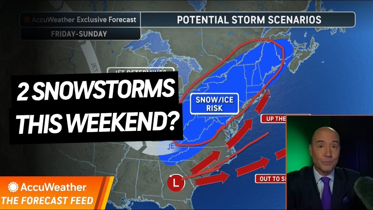 The Forecast Feed: Could there be TWO Snowstorms This Weekend?