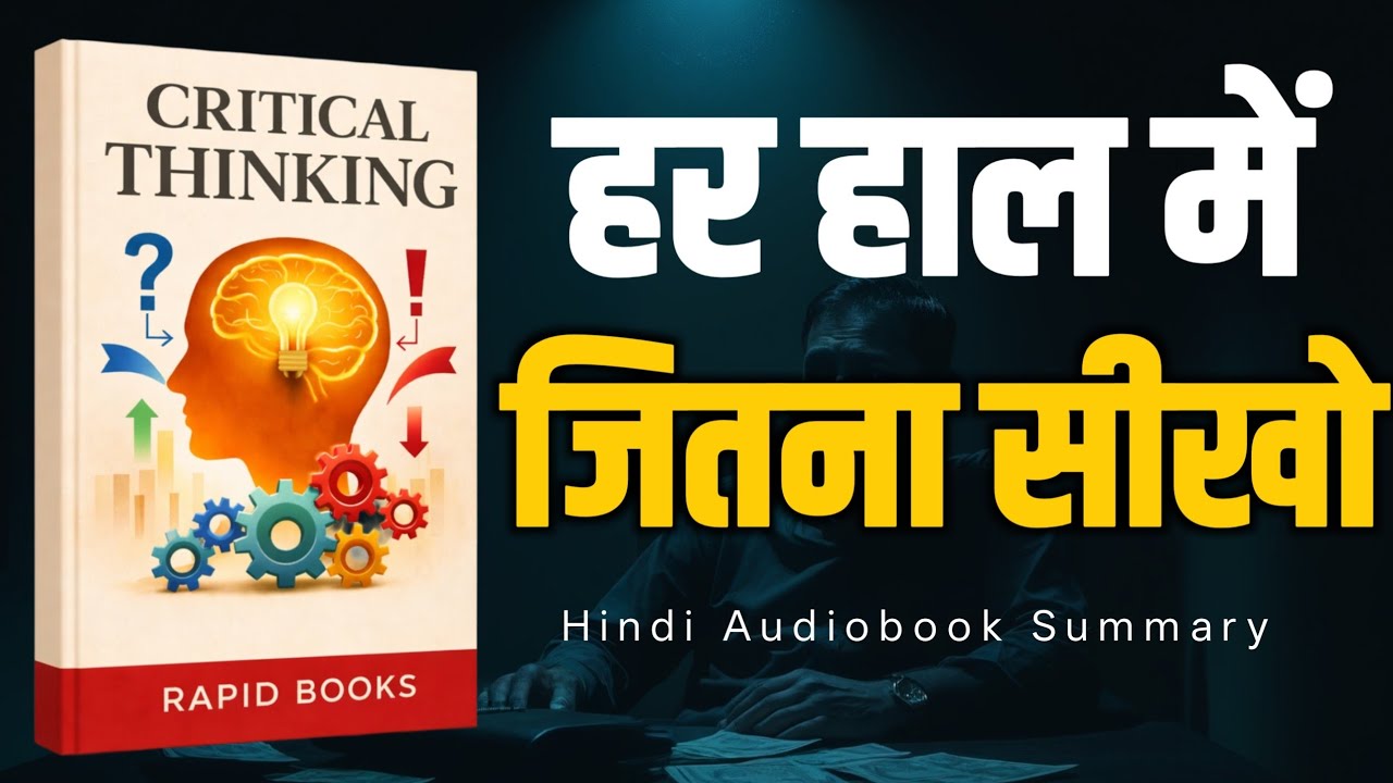 Train Your Mind to Win Every Situation | Critical Thinking से हर हालात जीतना सीखो |Book Summary