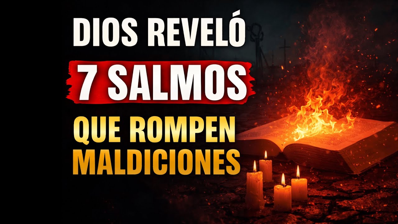 🔥 7 Salmos - Oración Poderosa Para Romper Brujería, Maldiciones y Enemigos Ocultos