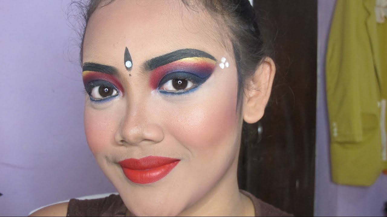 Tutorial Makeup Tari Bali / Balinese Dance Makeup Tutorial