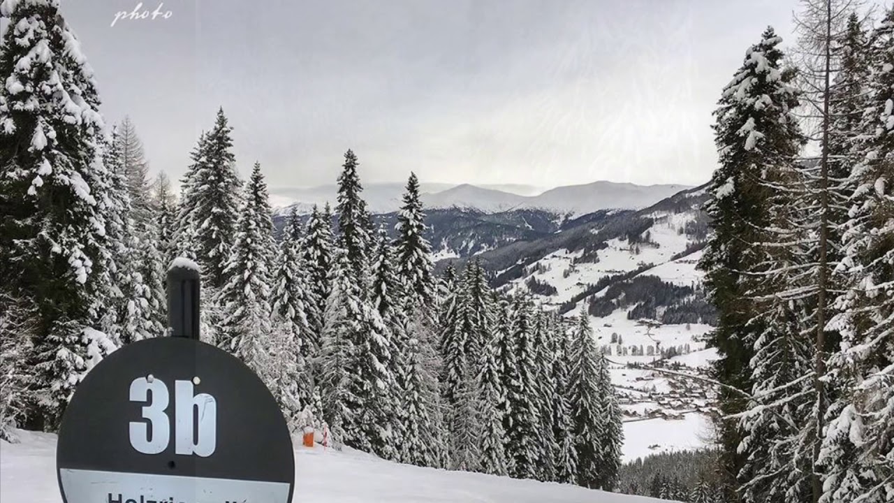 pista Holzriese II della Croda Rossa a Sesto Pusteria