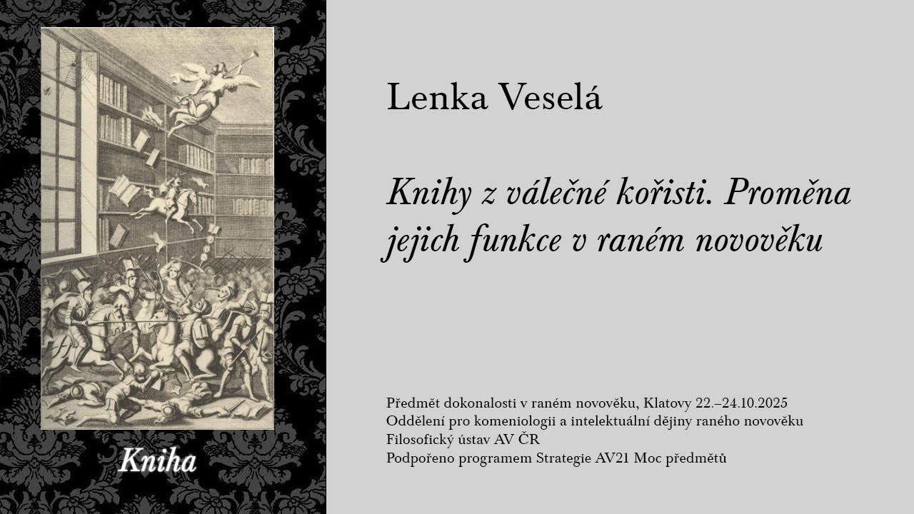 L. Veselá. Knihy z válečné kořisti