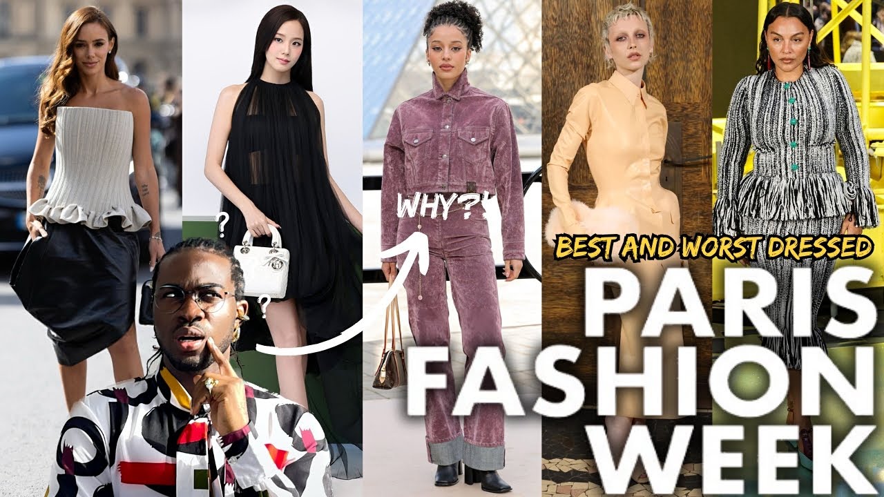 TOP BEST AND WORST DRESSED CELEBRITIES AT PARIS FASHION WEEK 2026! (Brutally Honest)